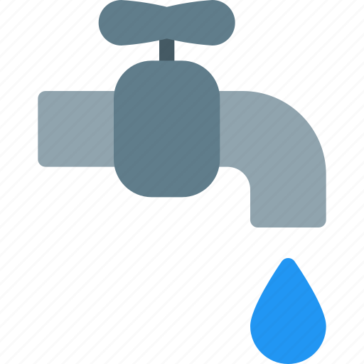 Drink, drip, drop, faucet, tap, wastage, water icon - Download on Iconfinder