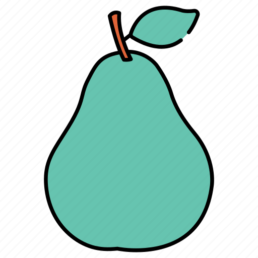 Pear, fruit, edible, nutritious meal, healthy diet icon - Download on Iconfinder