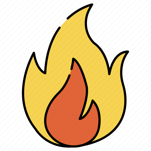 Fire, combustion, flame, burning, fireplace icon - Download on Iconfinder