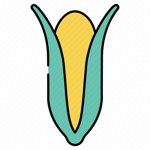 Corn, corn cob, cereal, grain, maize icon - Download on Iconfinder