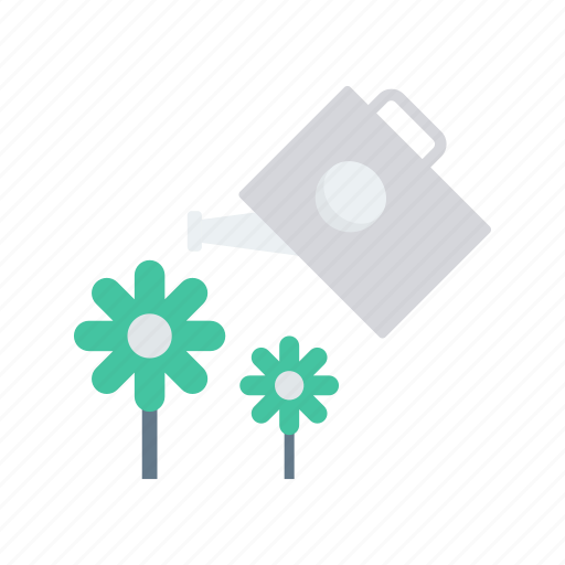 Can, flower, gardening, nature, water icon - Download on Iconfinder