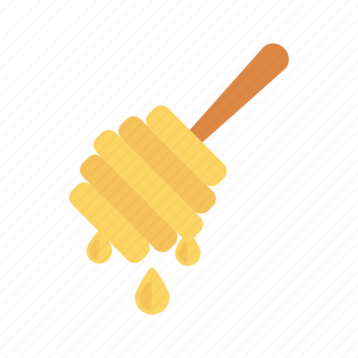 Bee, dipper, food, honey, sweet icon - Download on Iconfinder
