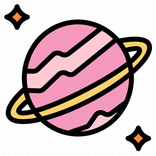 Planet, saturn, astronomy, geography, nature icon - Download on Iconfinder