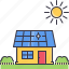 battery, ecology, garden, house, nature, solar, sun 