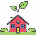 eco, ecology, garden, green, house, nature, sprout