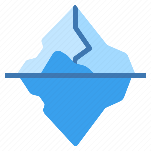 Iceberg, glacier, north, pole, nature, ocean, weather icon - Download on Iconfinder
