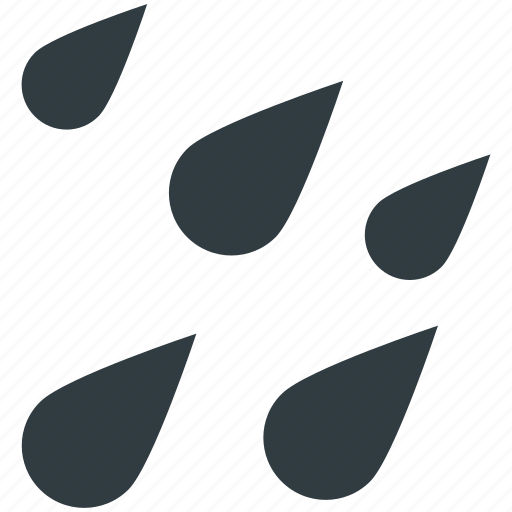 Forecast, nature, raindrops, raining, rainy weather, weather icon - Download on Iconfinder