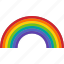 arc, color, colorful, light, pride, rainbow, spectrum 