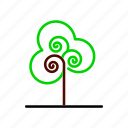 tree32, plant, nature, green, arts, trees