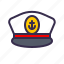 captain, hat, nautical, sea, seaman 