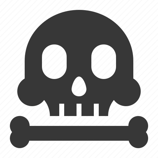 Bone, danger, nautical, risk, skull icon - Download on Iconfinder