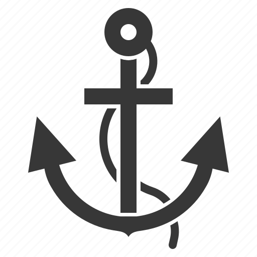 Anchor, nautical, sea, stop icon - Download on Iconfinder