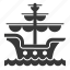 ancient boat, galleon, nautical, sea, ship 