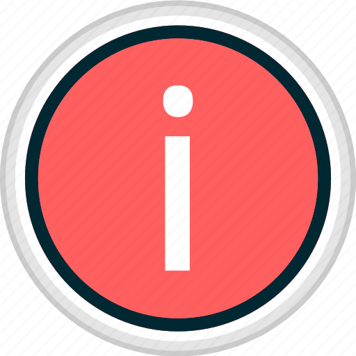 I, info, menu, nav, navigation icon - Download on Iconfinder