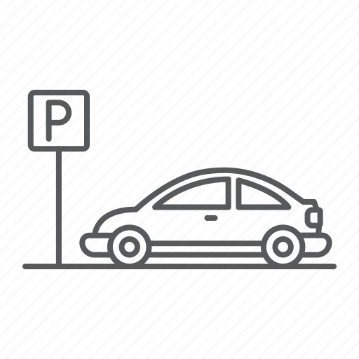 Car, parking, navigation, transportation, vehicle, roadsign icon - Download on Iconfinder