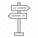 signpost, navigation, guidance, direction, post, signboard, street