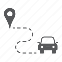 car, route, navigation, transportation, destination, way, pin, location