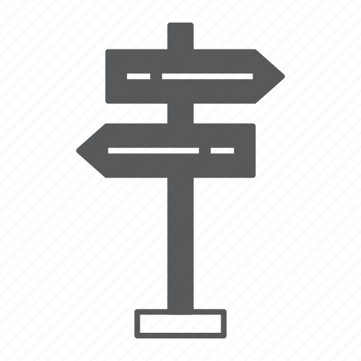 Signpost, navigation, guidance, direction, post, signboard, street icon - Download on Iconfinder