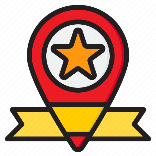 Location, nevigation, map, favorite, direction icon - Download on Iconfinder