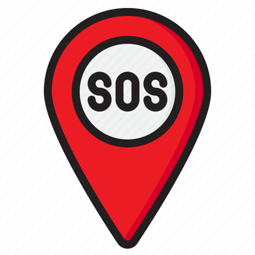 Location, nevigation, map, sos, direction icon - Download on Iconfinder