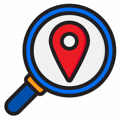 Seach, location, nevigation, map, direction icon - Download on Iconfinder