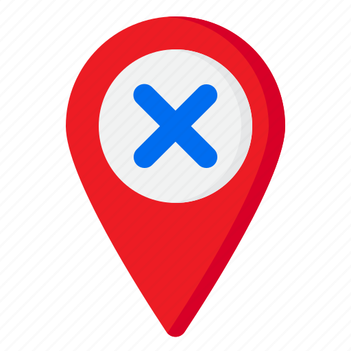 Location, nevigation, map, wrong, direction icon - Download on Iconfinder