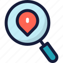 location, map, marker, navigation, pin, pointer, search
