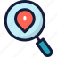 location, map, marker, navigation, pin, pointer, search 