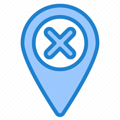 Location, nevigation, map, wrong, direction icon - Download on Iconfinder