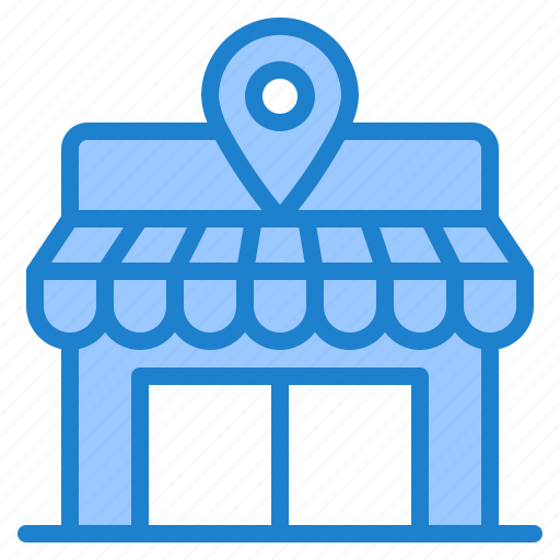 Store, location, nevigation, map, shopping icon - Download on Iconfinder