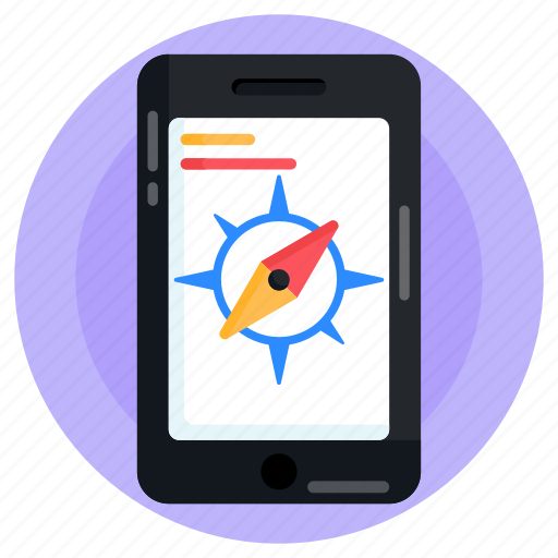 Phone compass, compass direction, phone direction, online gps, gps icon - Download on Iconfinder