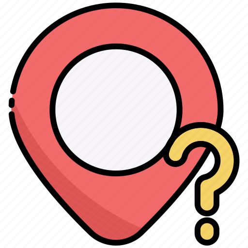 Question, navigation, location, placeholder, information, info, help icon - Download on Iconfinder