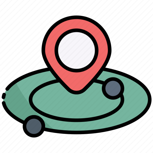 Nearby, navigation, location, gps, direction, map, pin icon - Download on Iconfinder