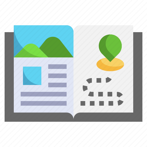 Travel, guide, book, tourism, vacations, education icon - Download on Iconfinder