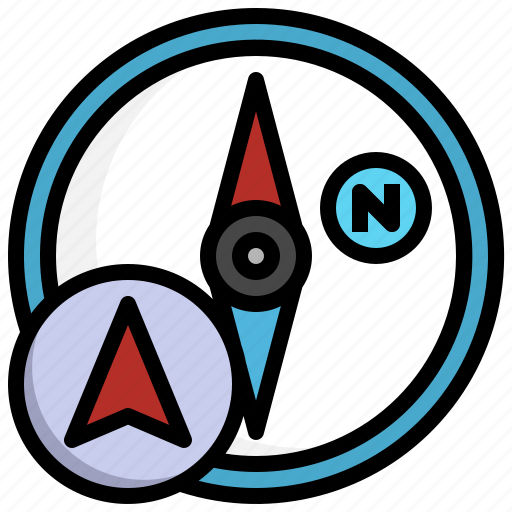 North, compass, maps, location, route icon - Download on Iconfinder