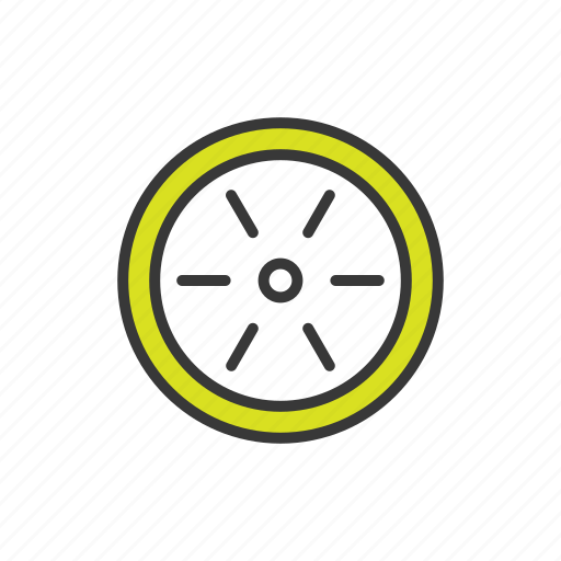 Car wheel, wheel icon - Download on Iconfinder on Iconfinder