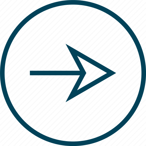 Arrow, forward, go, v icon - Download on Iconfinder