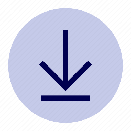 Bottom, down, download, save icon - Download on Iconfinder