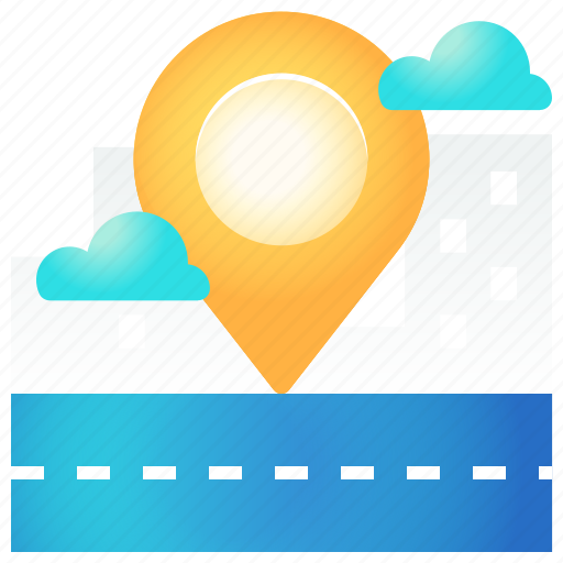 Direction, location, navigation, place, pointer, street icon - Download on Iconfinder