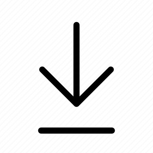 Arrow, direction, down, navigation icon - Download on Iconfinder