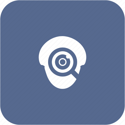 Biometry, eye, find, head, scan icon - Download on Iconfinder