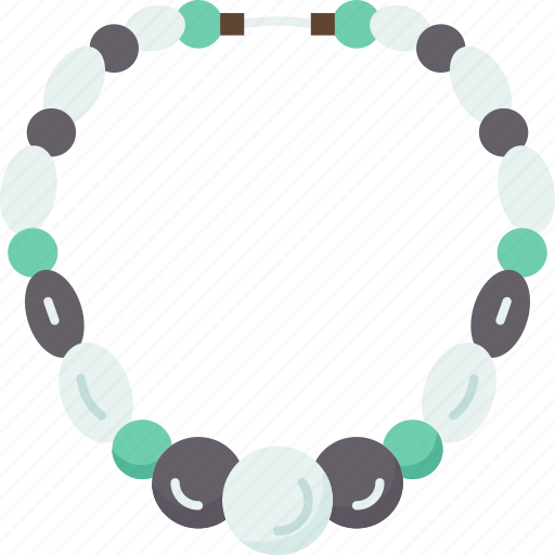 Graduated, pearls, necklace, luxury, beads icon - Download on Iconfinder
