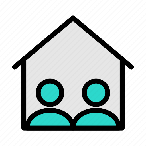 Neighborhood, house, human, home, closeness icon - Download on Iconfinder