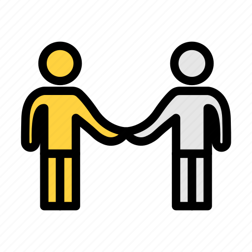 Neighbour, greeting, people, human, vicinal icon - Download on Iconfinder