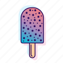 icecream, icecreamiconset, lpoole, neon, popsicle