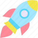 launch, rocket, space, shuttle, start, up, boost