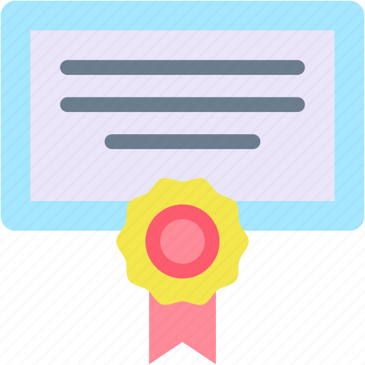 Certificate, diploma, certification, quality, medal, award icon - Download on Iconfinder