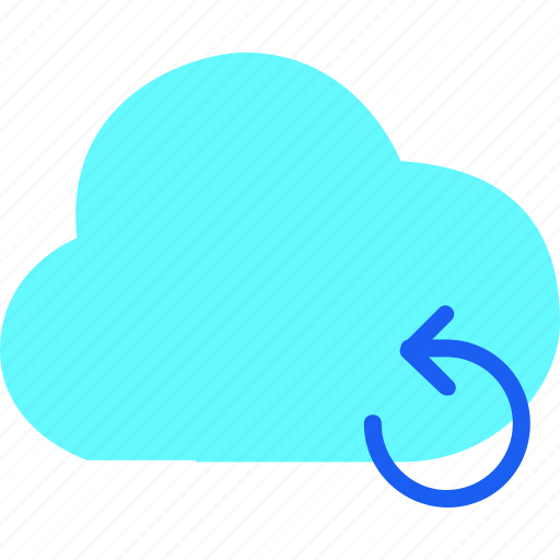 Cloud, data, media, network, reload, server, storage icon - Download on Iconfinder