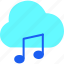 audio, cloud, data, media, music, network, storage 
