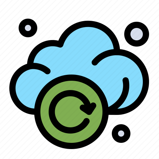 Cloud, refresh, storage, technology icon - Download on Iconfinder